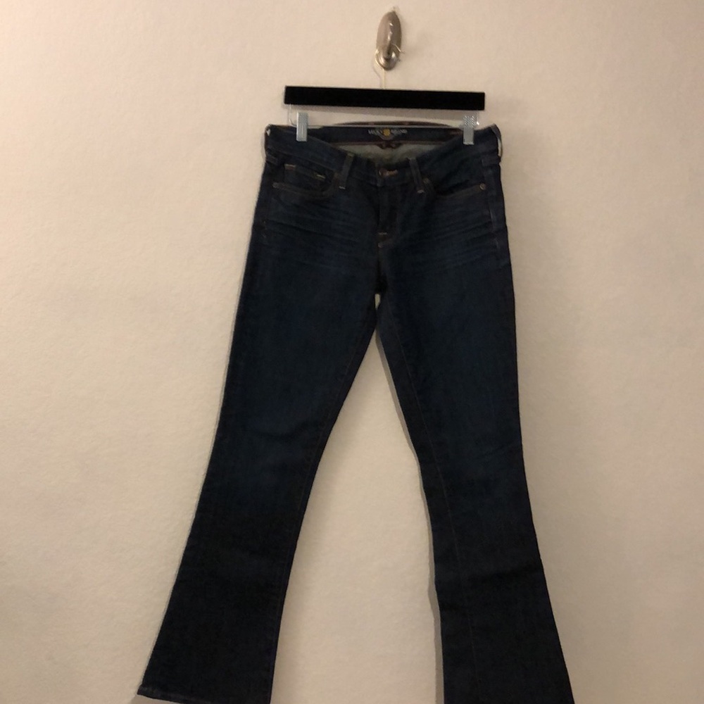 Lucky Brand Blue Jeans with Contrast Stitching